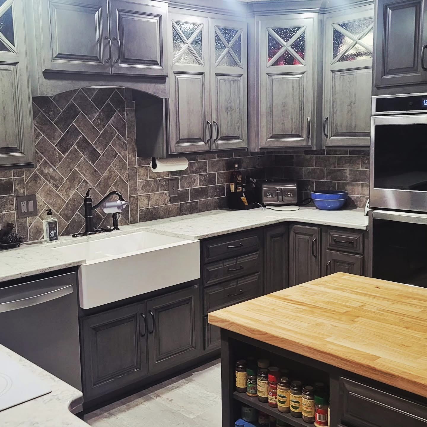 Charcoal Farmhouse Kitchen